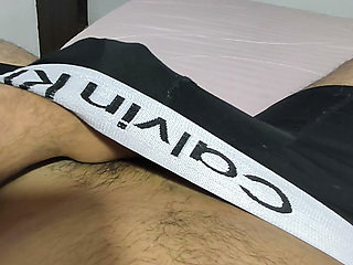 masturbating alone at home