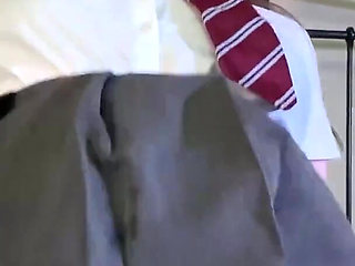 POV - You fuck and creampie british 18 year old in uniform