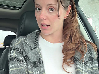 Trying Not to Cum Too Loud While I Pump My Gas