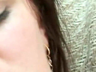 Seductive Brunette MILF Fingers Wet Pussy to Shaking Orgasm