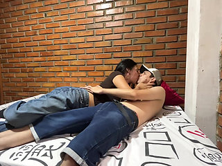 Stepsister, why the fuck are you barging into my room like that?I was jerking off