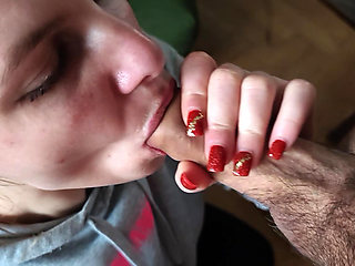 Real Homemade Deepthroat Blowjob Cum in Mouth Compilation Swallow