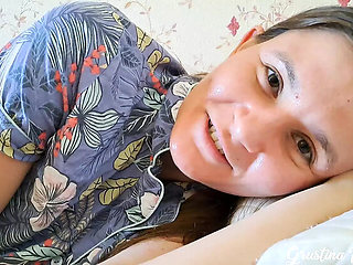 Russian GF Wakes You Up with Sensual Morning Blowjob & ASMR Whispering - Cum Swallow