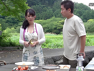 (eng Sub) I Went Camping With My Stepsons Friend - Maika Asai