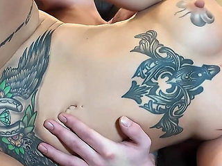 Many Cum Drips Out of Her Fucked Tight Asshole