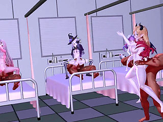 Hot Dance with Teen Orgy