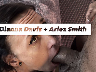 Cock Hungry Girl in Tears Getting Her Cute Face Fucked