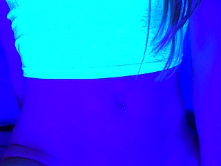 Sexy teen ebony solo toy masturbation