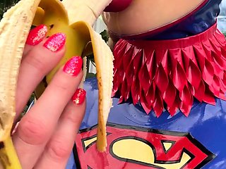 Amateur striptease and Solo masturbation