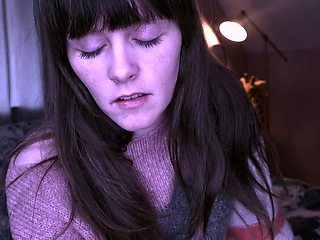 Pale amateur teen brunette Lynn Love