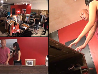 Something Sparks Each Time Their Eyes Meet Inside the Quiet Fashion Shop