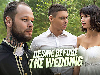 Looks Like the Wedding Didn't Go According to Plan? or Is a Threesome Supposed to Be Like That?