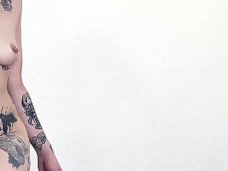 German Scout - Crazy Anal and Rimjob Casting Fuck with French Skinny Tattoo Model Lena Fire