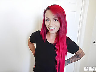 Tattooed Beauty Demi Rhoades Teases Her Friend To Make Sex Video