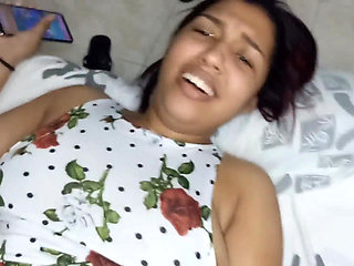 18 year old brunette big saggy tits from New York United States fucking her stepbrother's big dick part 21