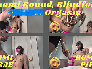 Naomi Bound Blindfold Orgasm 4K