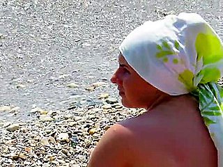 Nice Tits Bikini beach Teens Tanning Topless Voyeur HD Video