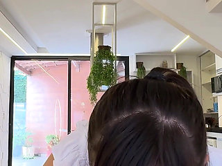 Busty Hot Wife Served Thick Cock & Creampie Instead of Dinner