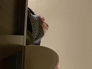 Hanging From Ledge - Will This BBW Stomp Your Fingers for You to Fall?
