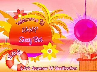 The Recording Through the Loudspeakers at Camp Sissy Boi as All the Sissies Suck Cock for Mistress