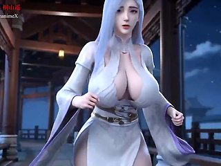 Snow Maiden Episode: Crossing to Strange Anime World of Big Tits and Hardcore Pounding