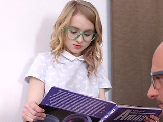 Lightfairy getting manhandled by a dominant bald man