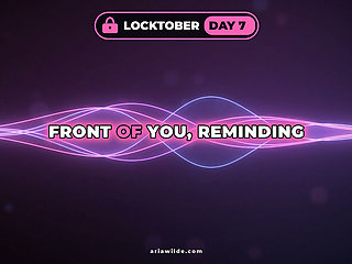 Locktober Day 7 Chastity Cage Locktober Denial Edging