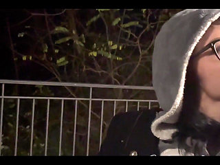 Smoking at Cold Night After Shooting