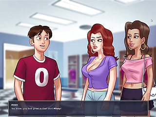 hot bhabi make seen in summertime saga