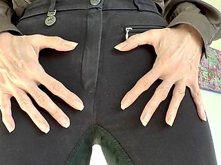 Ass smelling, jerking off, dirty talk