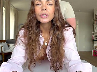 Angelina the Anal Queen takes a perfect creampie in her tight ass - Full movie