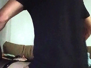 Beautiful Hot Blonde MILF in Stockings Fucked by Old Neighbour