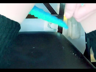 Office Anal Slut Wide Angle