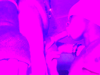 Sloppy Toppy Amature Ebony Teen Giving Best DFSL Suction lips Close up