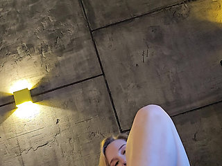 College Girl Alice Klay Use Her Feet to Make Me Cum