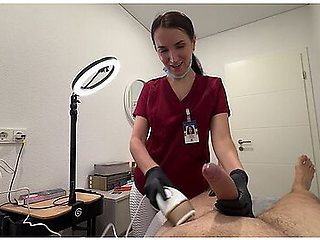 Eva Keks In Laser On Balls, Dick In Her Throat