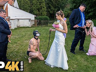 Wedding bride movie with fiery Falco White from Bride 4K
