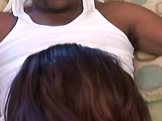 Yes Daddy, Give It to Me Now! - Black Girls with Big Tits Get Intense Hardcore Action on Couch