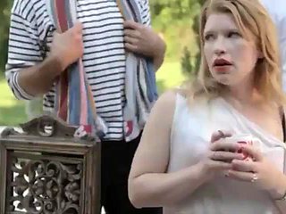 Blond American Lesbian fucks her French Lover: Blowjob, Cowgirl  Licking Porn