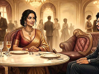 Handsome Indian Guy Doggystyle Fuck with Big Ass Aunty - Anal & Blowjob