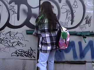 Gave to the Mouth of a Mad Maura Model at an Abandoned Factory _ Nigonika Top...