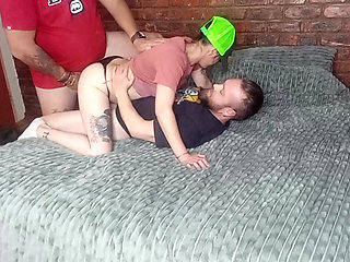 He enjoyed it with his cum dripping off me