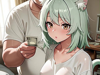 Yani Neko Chainsmoker Cat Old and Young Gangbang