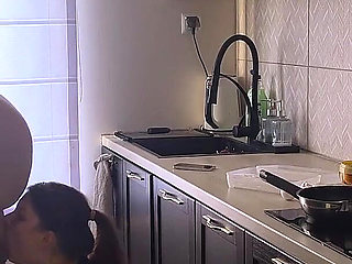 Quick Anal Sex in the Kitchen While Making Some Breakfast