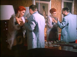 Hot hairy babes ass fucked in orgy