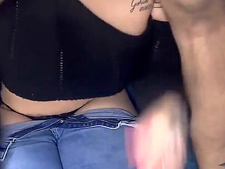 Submissive Wife Gagging on Cock and Gets Cumshot in the Face - Full Deep Throat
