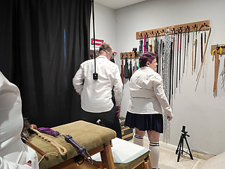 Teachers Dirty Slut Gets Double Domination Part 2