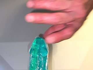 4K POV anal 8 inch dildo riding femboy twink nat6ixx first time