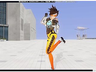 3d Hentai Pov Overwatch Tracer Fucks You And Has Many Orgasms