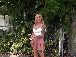 Thick dick dude dominates that juicy Latina pussy